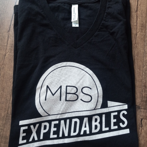 V Neck MBS Expendables 100% Cotton 👕 T-shirt - Picture 5 of 5